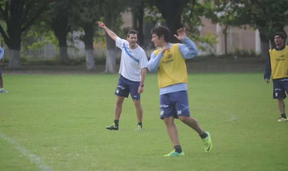 REGRESO ESPERADO. Vales se reencontrará con el plantel. 