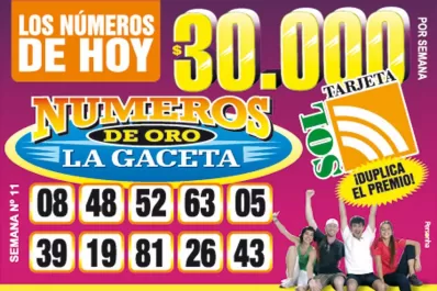 Los Números de Oro de LA GACETA