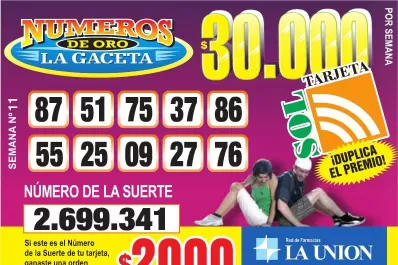 Los Números de Oro de LA GACETA