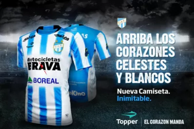 Topper presentó la nueva camiseta de Atlético