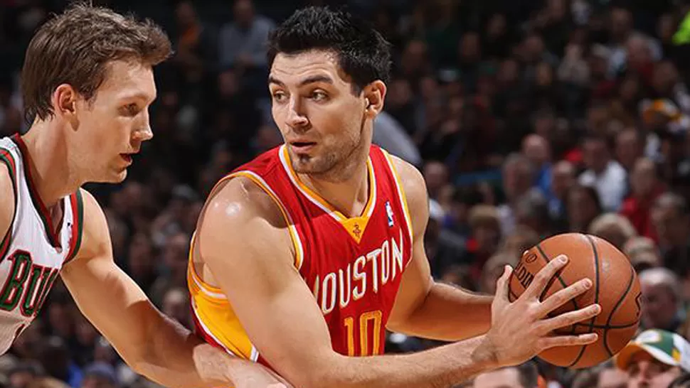 EFECTIVO. El argentino tuvo buenos porcentajes de cancha ante los Jazz. FOTO TOMADA DE NBA.COM/ROCKETS