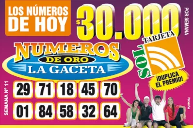 Los Números de Oro de LA GACETA