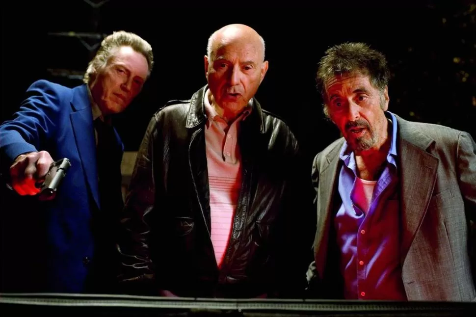 MAESTROS. Walken, Arkin y Pacino, tres grandes del cine de acción, se animaron a filmar juntos una historia dramática plagada de giros cómicos. 