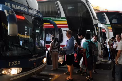 El recambio turístico provoca un intenso movimiento hacia la Costa Atlántica