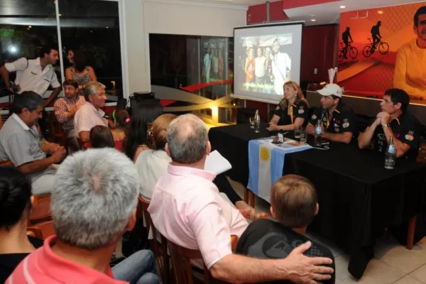 El apoyo de la gente en la carrera fue lo mejor