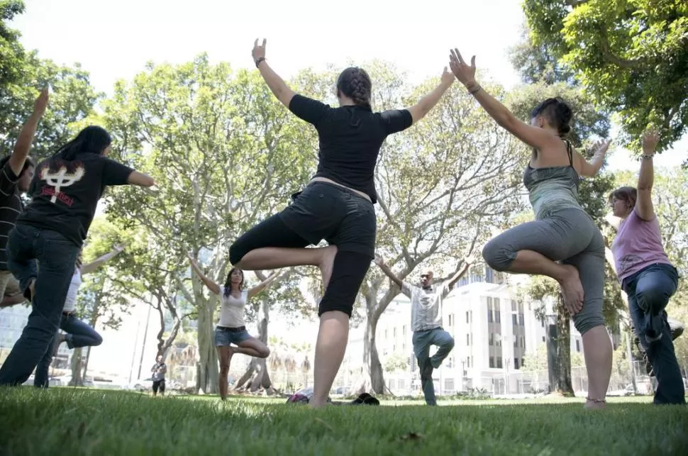 PARA JÓVENES. Dictan un seminario de yoga y danza en Yerba Buena  LA GACETA / ARCHIVO ARCHIVO