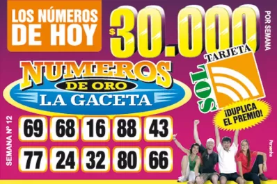 Los Números de Oro de LA GACETA