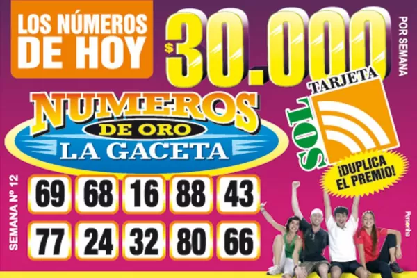 Los Números de Oro de LA GACETA