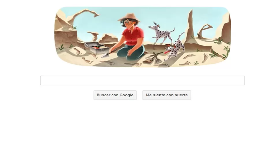 EN LA BUSQUEDA. Mary Leakey hizo grandes descubrimientos sobre el origen del hombre. CAPTURA DE PANTALLA