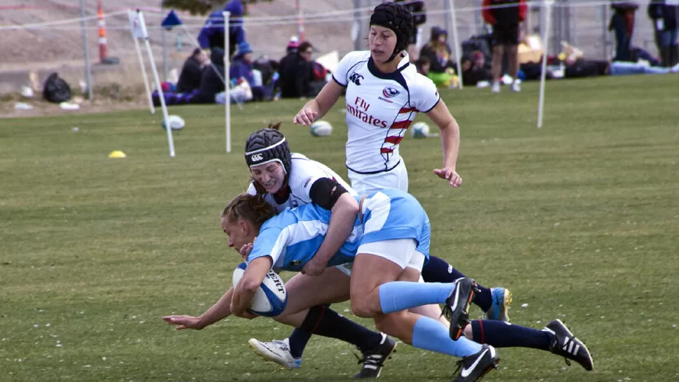 COMPLICADAS. Las Pumas se miden con rugby de alto nivel. 