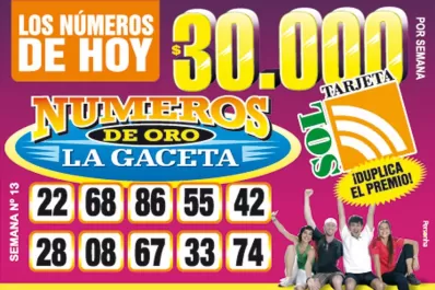 Los Números de Oro de LA GACETA