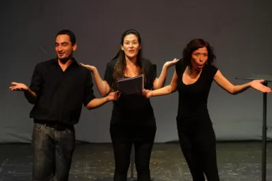 Historias para  caerse de miedo  en la sala Caviglia