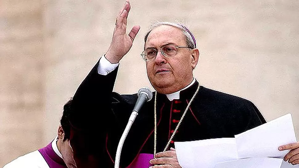 POSIBLE CANDIDATO. El argentino Leonardo Sandri, de gran ascendencia en el Vaticano. FOTO TOMADA DE revistaecclesia.com