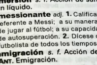 Lío tiene su palabra en el diccionario: inmessionante