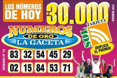 Los Números de Oro de LA GACETA