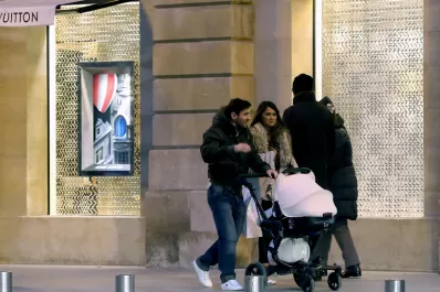 Las fotos de Lionel Messi y Antonella Roccuzzo en París