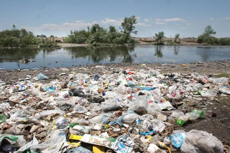 ETERNOS BASURALES. Visibilizar los problemas del medio ambiente local es uno de los objetivos del libro. LA GACETA / ARCHIVO 