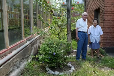 Don Ramón conquistó a Irma con sus chistes