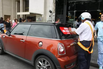 Operativo escrache en acción