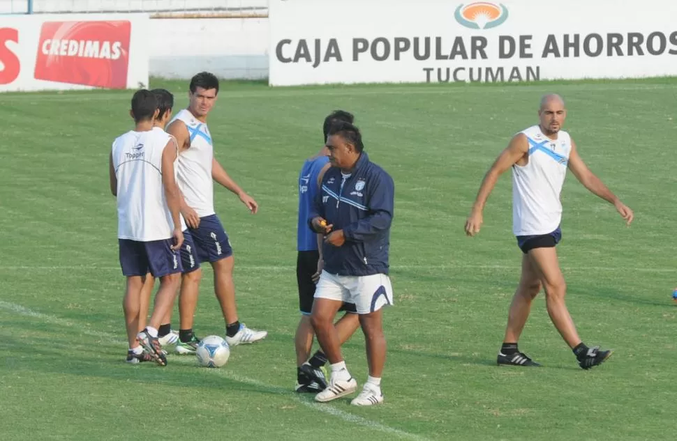 PRECAVIDO. Rodríguez no quiere sorpresas en Caballito esta tarde. 