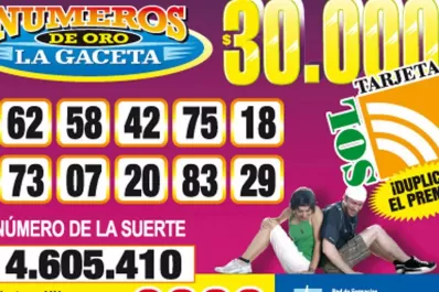 Los Números de Oro de LA GACETA