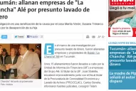 El caso de los Ale llegó a los diarios del país