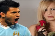 El Kun Agüero y Karina blanquean su romance