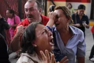 Conmoción y escenas de dolor en las calles de Caracas