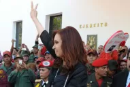 Cristina le habría llevado a Maduro el testamento de Chávez