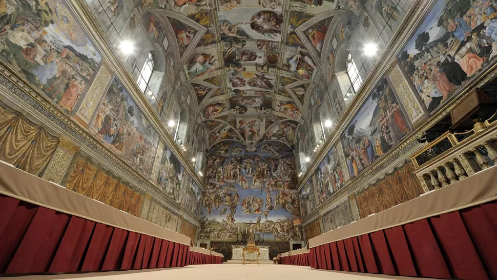 IMPACTANTE. La capilla fue construida por petición del papa Sixto IV entre 1477 y 1480. EFE