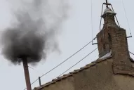 La foto de la segunda fumata