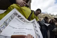 El merchandising del Papa inunda al mundo cristiano