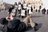 Dios los perdone, bromeó Francisco