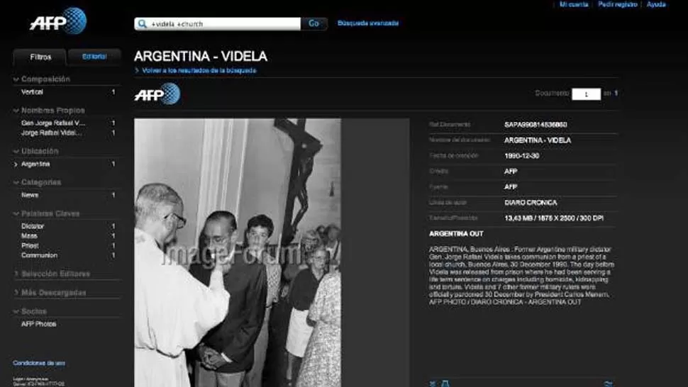 ARCHIVO. La foto está en el acervo de la agencia AFP. 