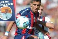 Con la camiseta del Papa Francisco, San Lorenzo venció a Colón