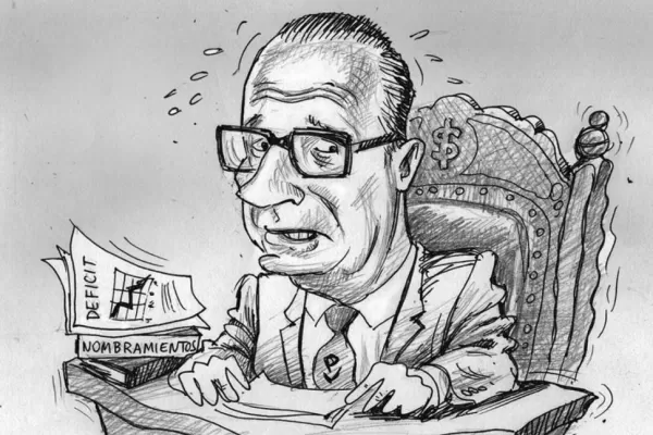 Navarro, cercado por la política y el déficit