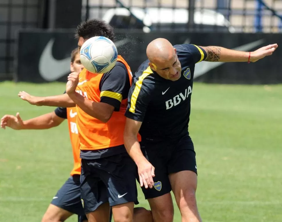 CON TODO. Si bien Bianchi confirmará el equipo a última hora, Silva se entrenó duro en la semana para ser de la partida. 