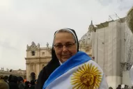 Una monja franciscana celebró el nombre elegido por el Papa