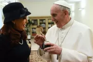 Cristina Fernández le pidió al Papa Francisco que interceda por Malvinas