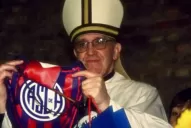 El video en el que el Papa Francisco pide que gane San Lorenzo