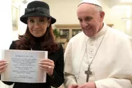 Palabra por palabra, la charla entre Cristina y Francisco