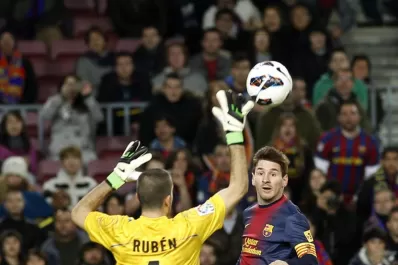 Messi y Villa, la sociedad goleadora de Barcelona