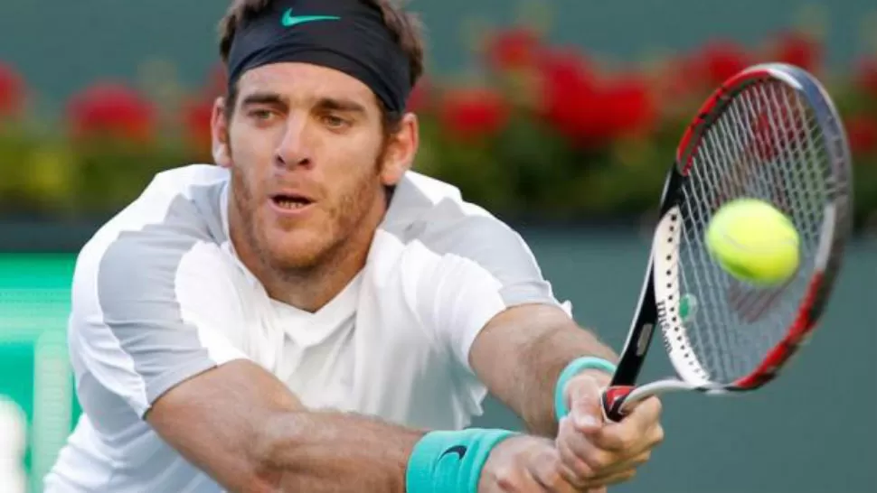 AUSENTE. Del Potro no estará en Montecarlo.REUTERS