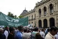 Estatales provocaron embotellamientos en el centro