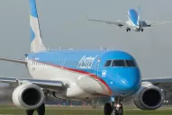 Un avión de Austral que volaba a Salta aterrizó de emergencia en Rosario