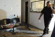 Así quedó la comisaría de Lomas de Tafí, tras los destrozos