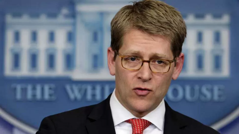 POSTURA OFICIAL. Jay Carney, portavoz de la Casa Blanca, dijo que no se ven movimientos militares a gran escala en Corea del Norte. FOTO TOMADA DE LATINNEWSTODAY.COM