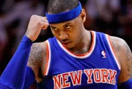 Carmelo Anthony anotó 50 puntos ante los Heat