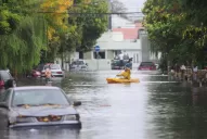¿Y si toda esa agua cayera en la capital tucumana?