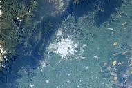 Desde el espacio, un astronauta de la NASA tuiteó una foto de Tucumán